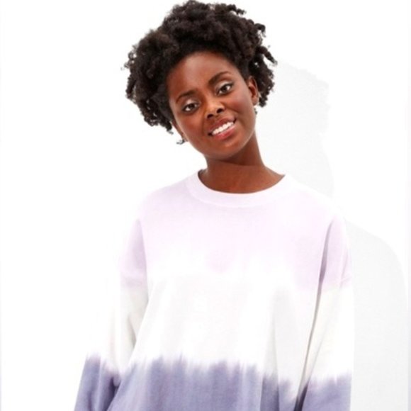 American Eagle pink purple tie dye amazingly soft sweatshirt size S - Picture 1 of 1